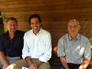 Ivan Strenski with 2 colleagues